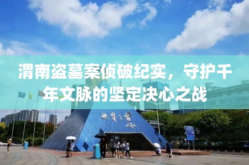 渭南盗墓案侦破纪实，守护千年文脉的坚定决心之战