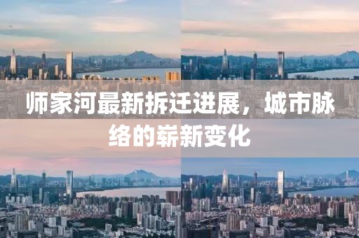 师家河最新拆迁进展，城市脉络的崭新变化
