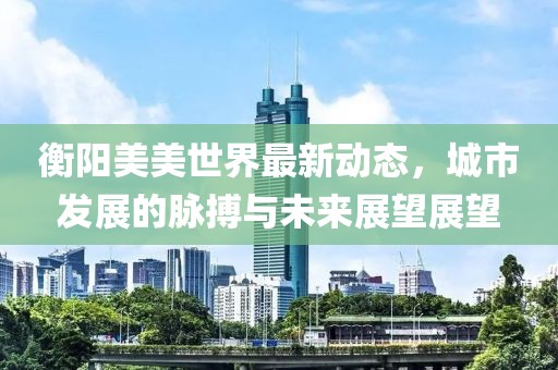 衡阳美美世界最新动态，城市发展的脉搏与未来展望展望