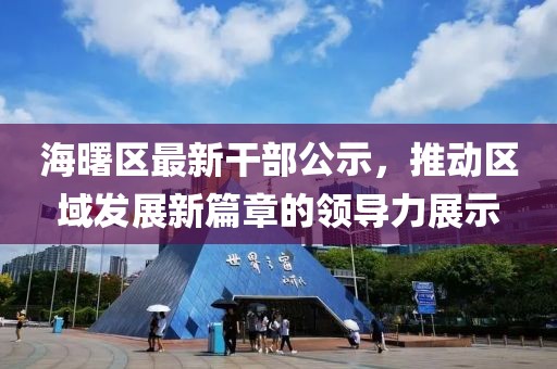 海曙区最新干部公示，推动区域发展新篇章的领导力展示