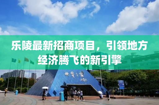 乐陵最新招商项目，引领地方经济腾飞的新引擎