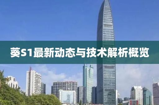 葵S1最新动态与技术解析概览