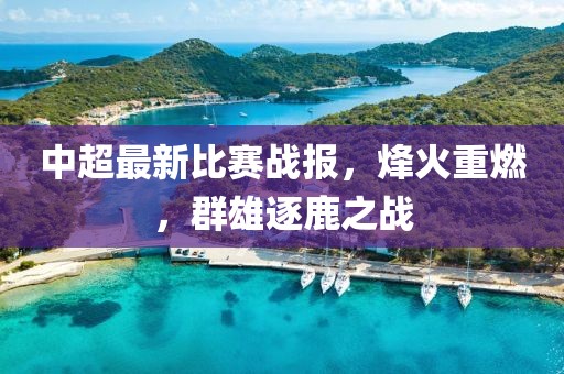 中超最新比赛战报，烽火重燃，群雄逐鹿之战