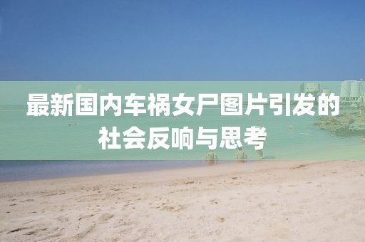 最新国内车祸女尸图片引发的社会反响与思考