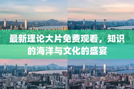 最新理论大片免费观看，知识的海洋与文化的盛宴