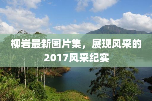 柳岩最新图片集，展现风采的2017风采纪实