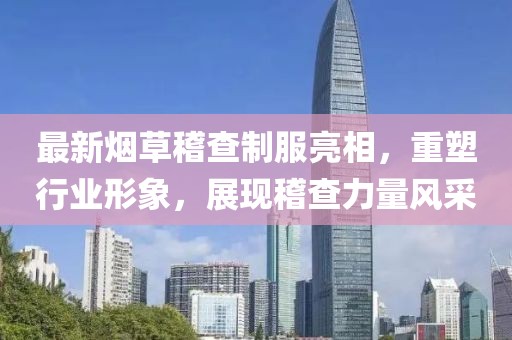 最新烟草稽查制服亮相，重塑行业形象，展现稽查力量风采