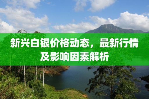 新兴白银价格动态，最新行情及影响因素解析