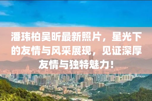 潘玮柏吴昕最新照片，星光下的友情与风采展现，见证深厚友情与独特魅力！