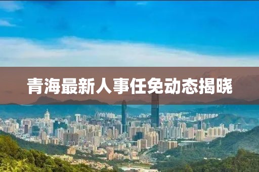 青海最新人事任免动态揭晓