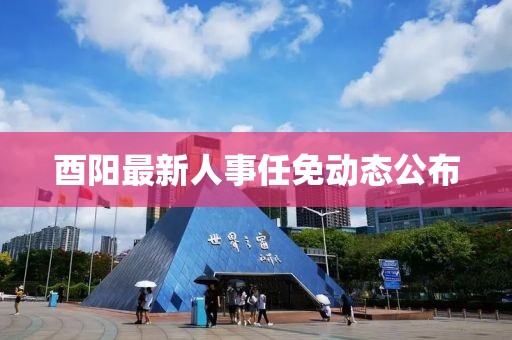 酉阳最新人事任免动态公布