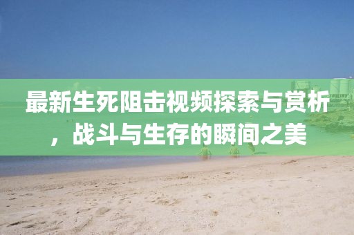 最新生死阻击视频探索与赏析，战斗与生存的瞬间之美