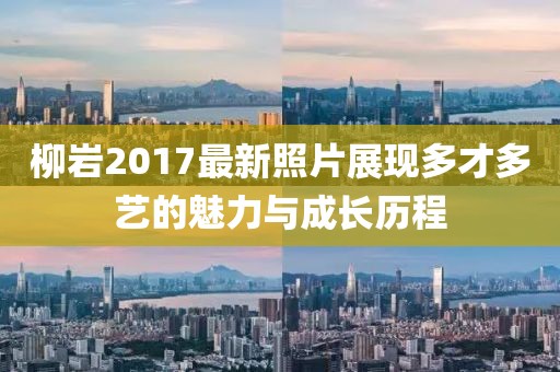 柳岩2017最新照片展现多才多艺的魅力与成长历程