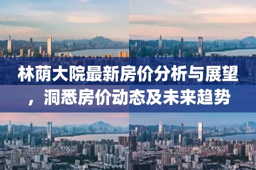 林荫大院最新房价分析与展望，洞悉房价动态及未来趋势