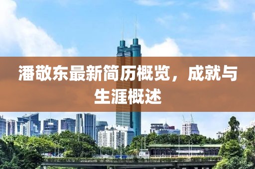 潘敬东最新简历概览，成就与生涯概述