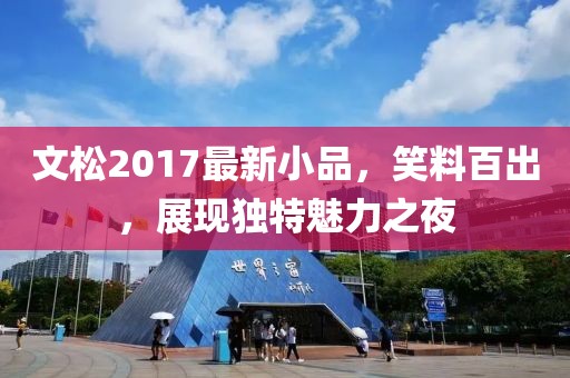 文松2017最新小品，笑料百出，展现独特魅力之夜