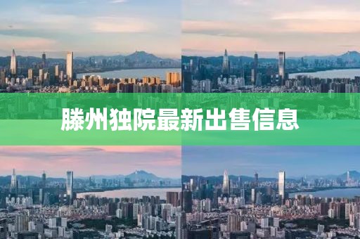 滕州独院最新出售信息