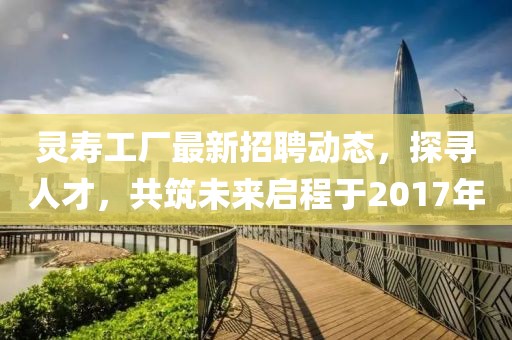 灵寿工厂最新招聘动态，探寻人才，共筑未来启程于2017年