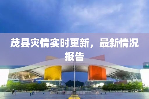 茂县灾情实时更新，最新情况报告