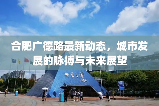 合肥广德路最新动态，城市发展的脉搏与未来展望
