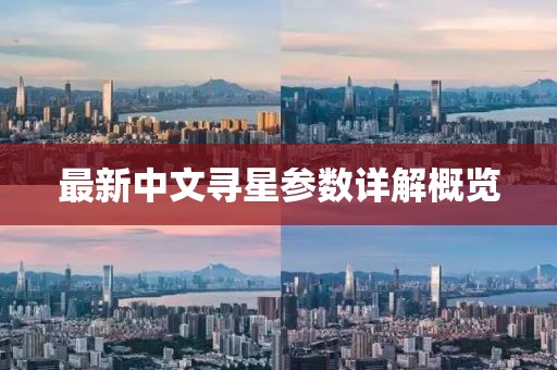 最新中文寻星参数详解概览