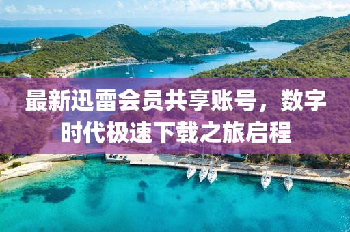 最新迅雷会员共享账号，数字时代极速下载之旅启程