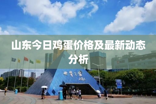 山东今日鸡蛋价格及最新动态分析