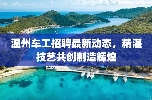 温州车工招聘最新动态，精湛技艺共创制造辉煌