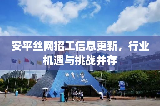 安平丝网招工信息更新，行业机遇与挑战并存