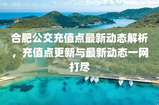 合肥公交充值点最新动态解析，充值点更新与最新动态一网打尽