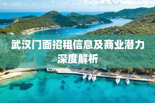 武汉门面招租信息及商业潜力深度解析