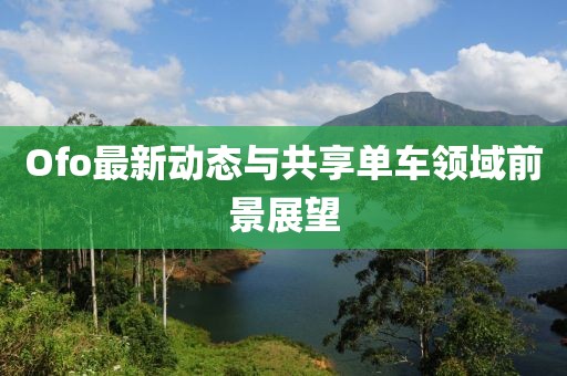 Ofo最新动态与共享单车领域前景展望