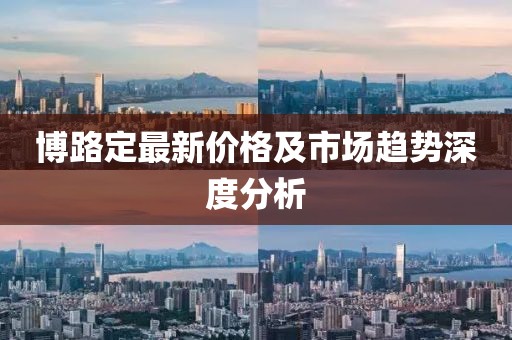 博路定最新价格及市场趋势深度分析