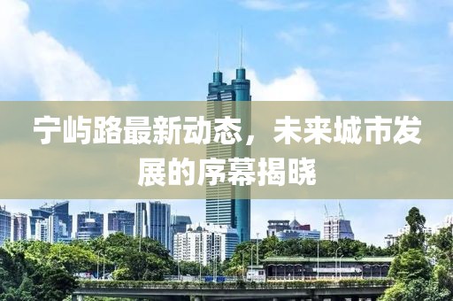 宁屿路最新动态，未来城市发展的序幕揭晓