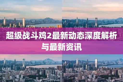 超级战斗鸡2最新动态深度解析与最新资讯