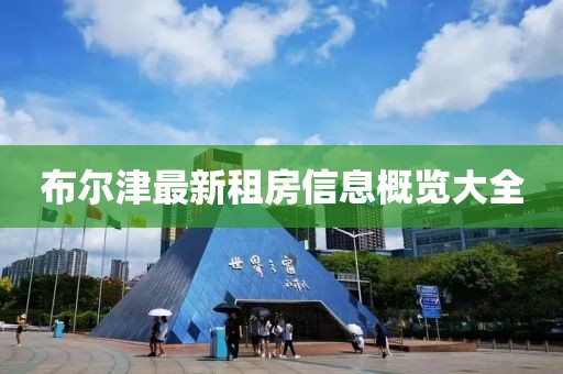 布尔津最新租房信息概览大全