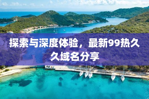 探索与深度体验，最新99热久久域名分享