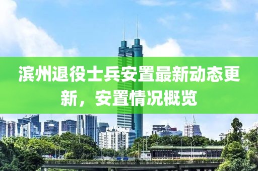 滨州退役士兵安置最新动态更新，安置情况概览