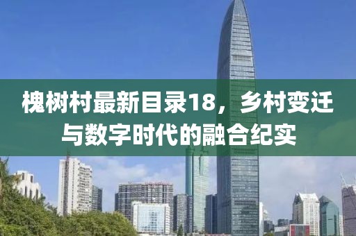 槐树村最新目录18，乡村变迁与数字时代的融合纪实