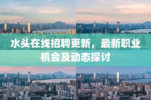 水头在线招聘更新，最新职业机会及动态探讨