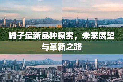 橘子最新品种探索，未来展望与革新之路