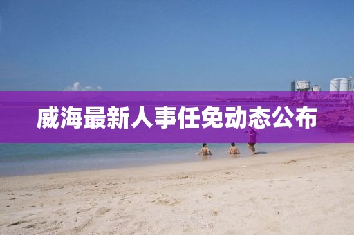 威海最新人事任免动态公布