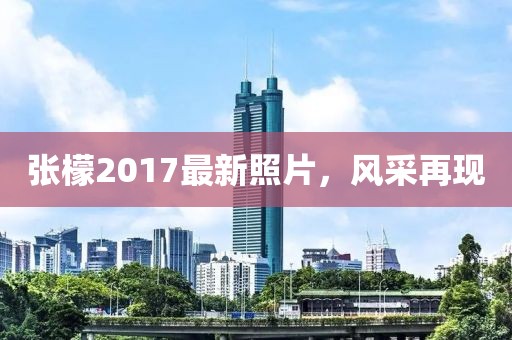 张檬2017最新照片，风采再现