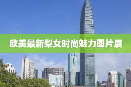 欧美最新梨女时尚魅力图片展