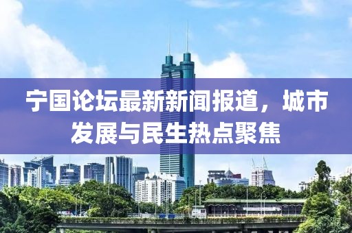 宁国论坛最新新闻报道，城市发展与民生热点聚焦