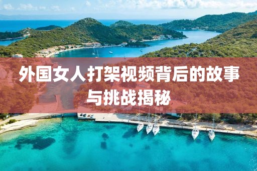 外国女人打架视频背后的故事与挑战揭秘