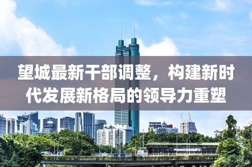 望城最新干部调整，构建新时代发展新格局的领导力重塑