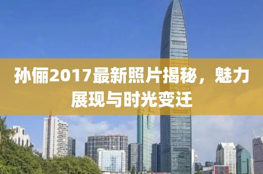 孙俪2017最新照片揭秘，魅力展现与时光变迁