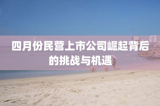 四月份民营上市公司崛起背后的挑战与机遇