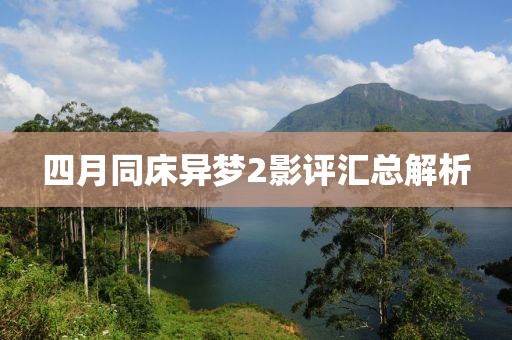 四月同床异梦2影评汇总解析